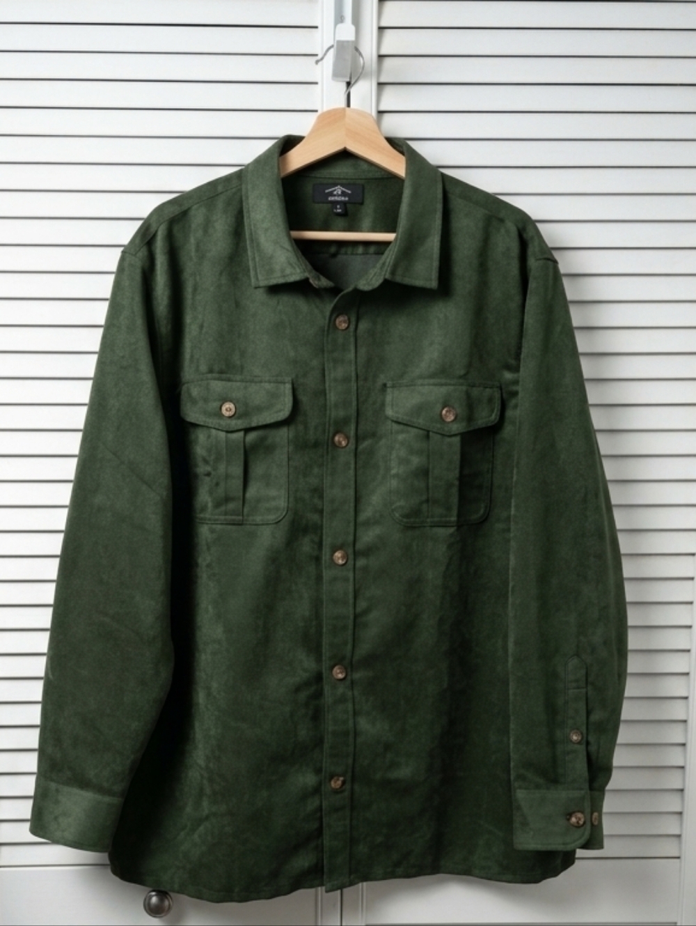 Banana Republic Suede Shirt Jacket
